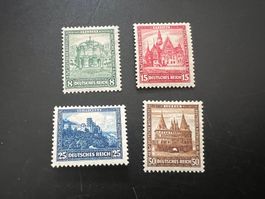Deutsches Reich 1931  MiNr.459-462 *    (5032)