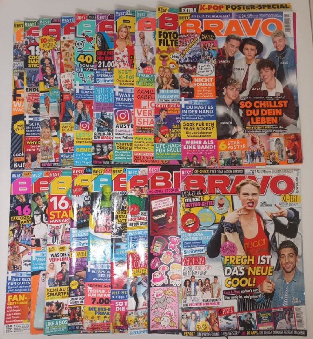 Riviste & Magazine: Bravo Zeitschrift/Zeitung 2015-2019 - 19 Stück oder einzeln – Usato da Wangen b. Olten venduto da SecondStory4u