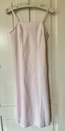 Yessica C&A Light Pink Sundress, Adjustable Straps, Size 36