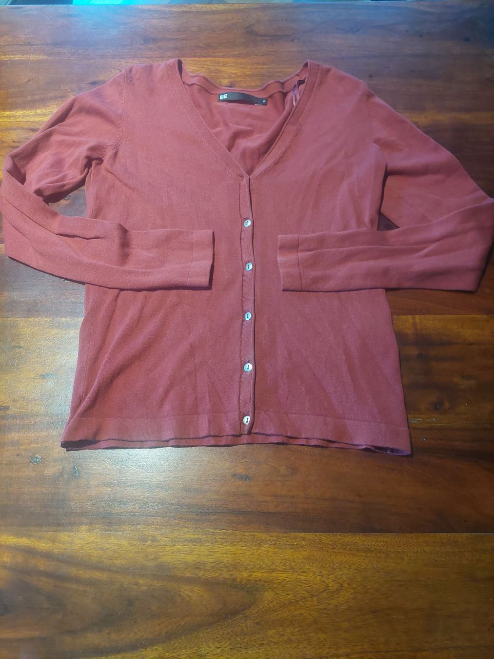 We Giacche: WE Strickjacke  Altrot / Dunkelrot Grösse S – Nuovo (secondo la descrizione) da Beckenried venduto da Havacola