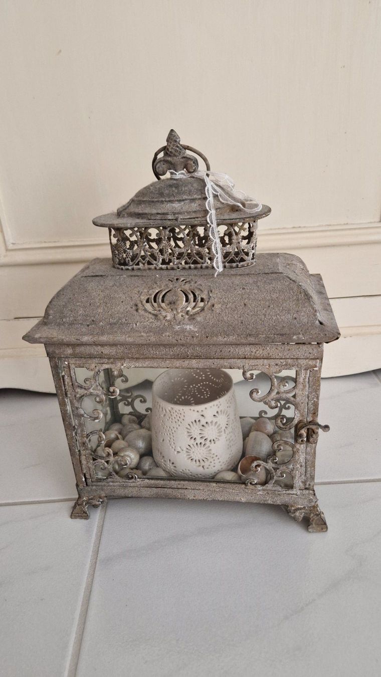 Lanterne: Laterne Shabby Chic Look – Usato da Rütihof venduto da Teddy1985 4