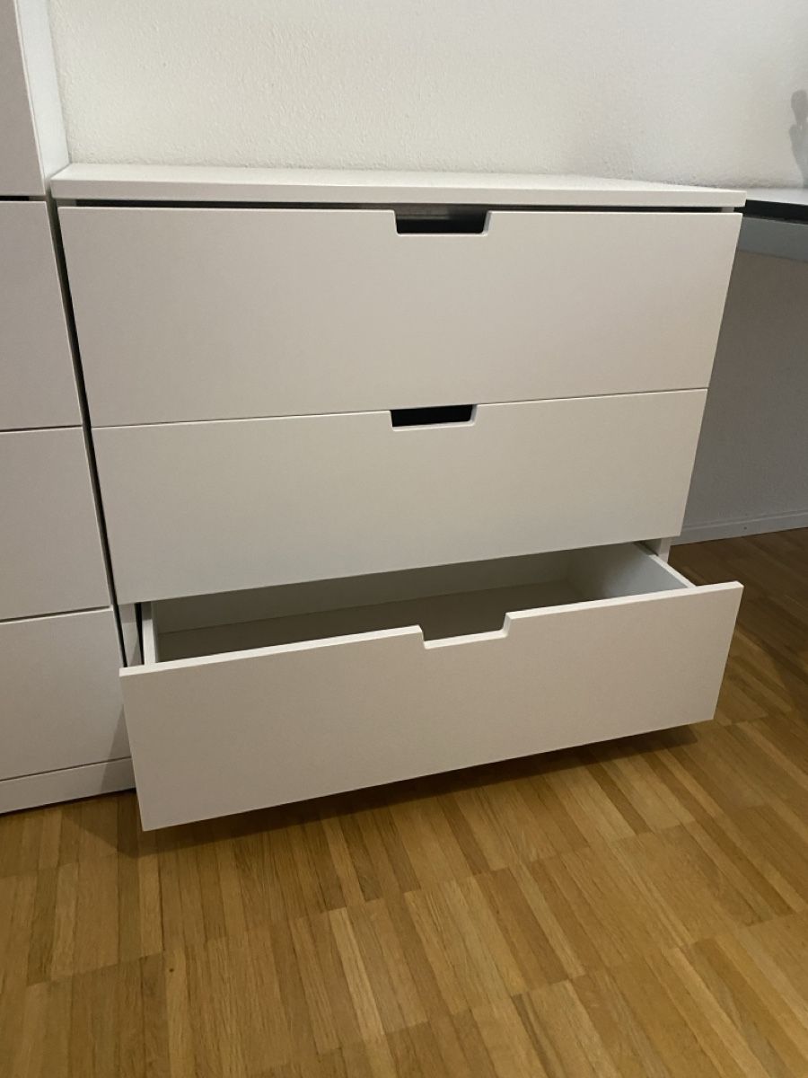 Ikea Commodes: Nordli Kommode weiss – D'occasion à Emmenbrücke par publikum 1
