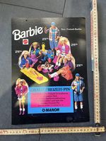 Original Barbie Werbeplakat (90er Jahre)  mattel Werbung