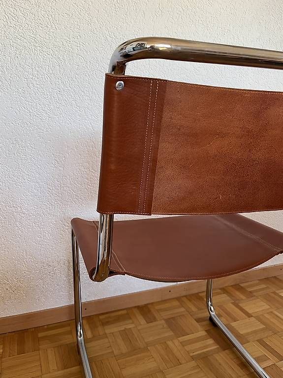 Sedie: Chaise cuir Marcel Breuer – Usato da Lausanne venduto da noemieweso 2