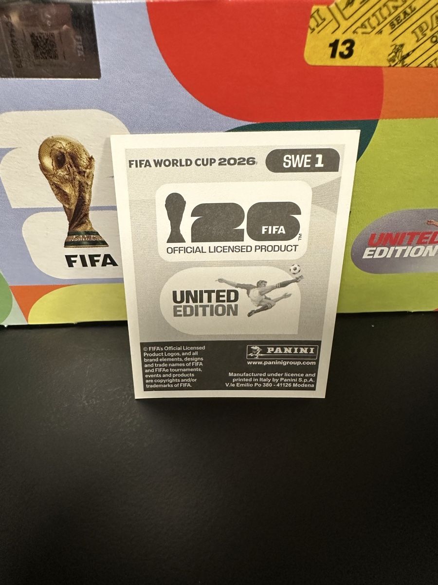 Panini Carte collezionabili: SWE 1 - Panini WM 2026 – Nuovo (secondo la descrizione) da Kreuzlingen venduto da Bes-GamingCollection 1