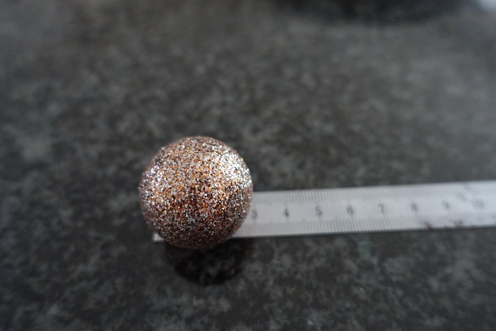 Glitzerkugeln zum dekorieren oder basteln für Weihnachten Kaufen auf