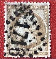 Briefmarken aus Frankreich Napoléon III  gestempelt