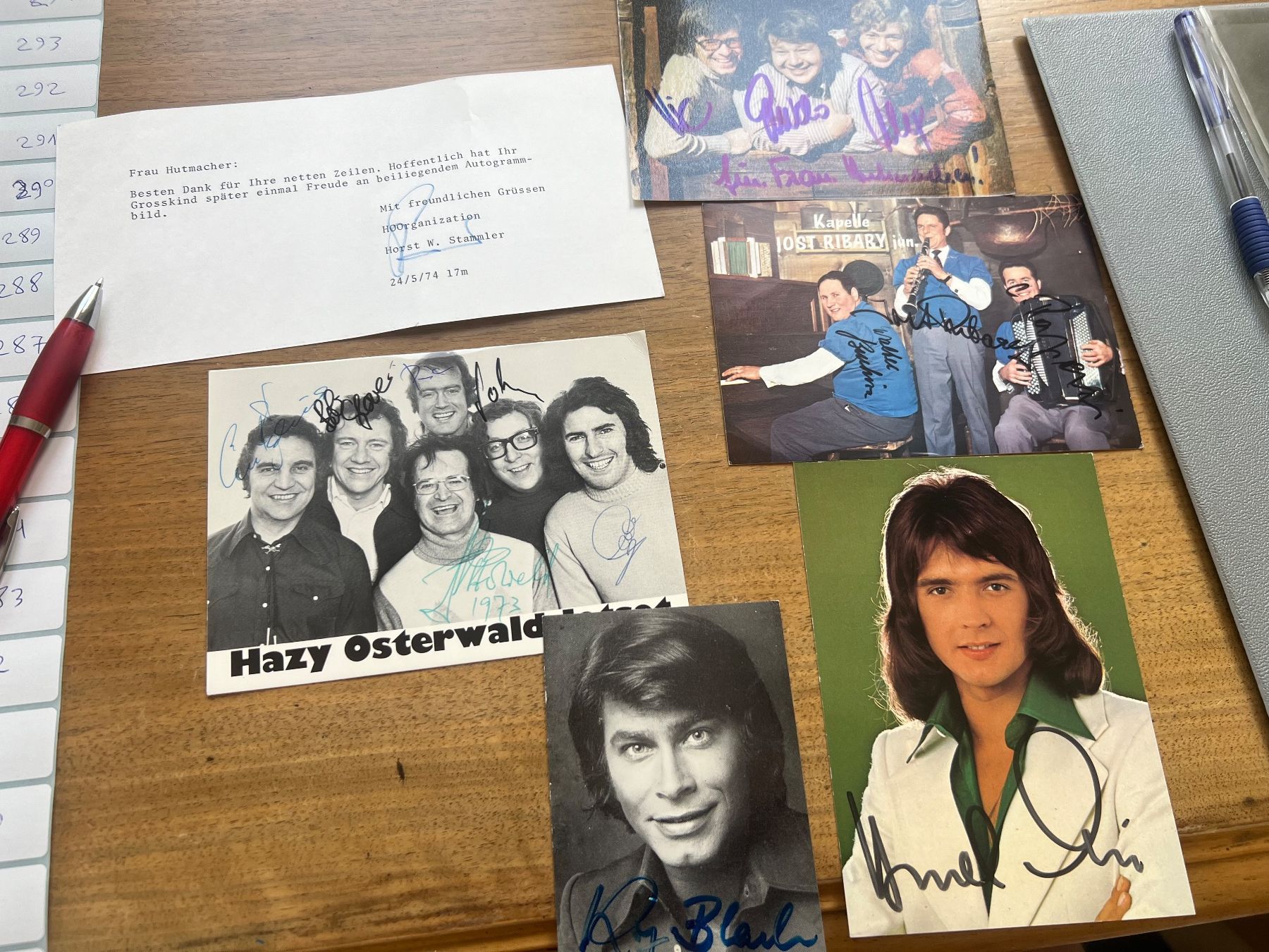Autografi: Verschiedene Autogramme 277 – Usato da Glattfelden venduto da maa_qcj8