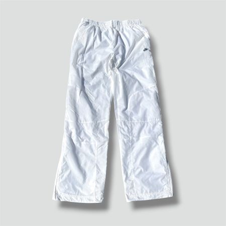 Nike streetwear white baggy track pants vintage hose