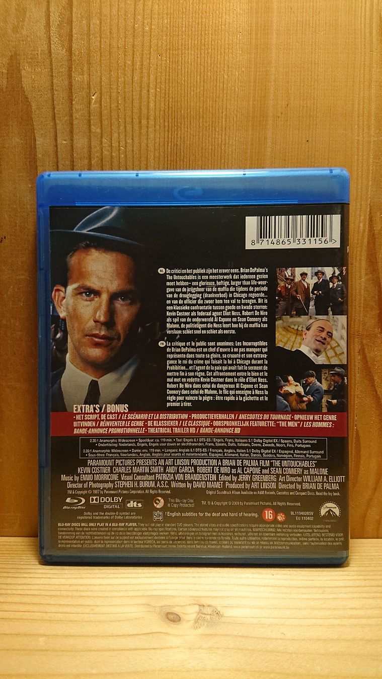 Tutti i DVDs: THE UNTOUCHABLES Blu-Ray Französisch Version – Usato da Wilderswil venduto da Exebub 1