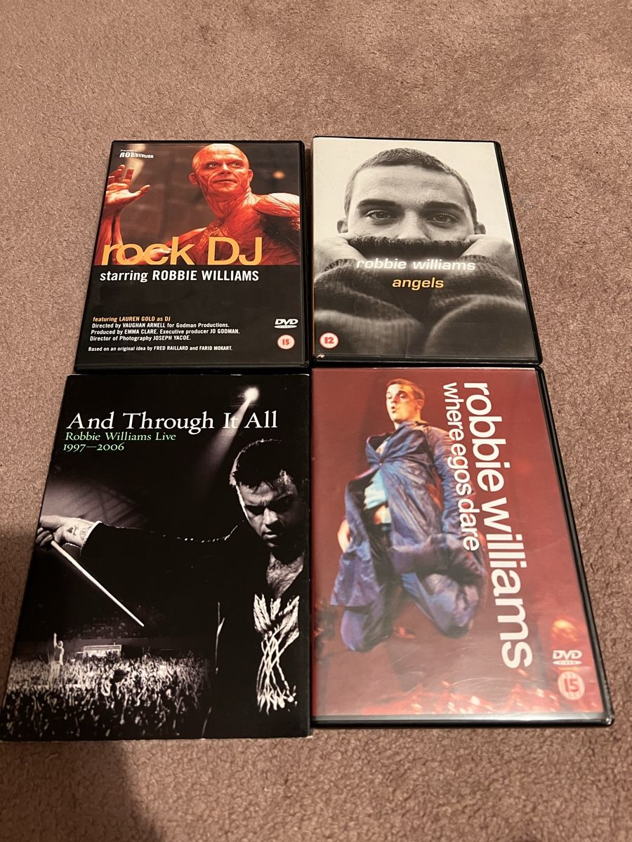 Tutti i DVDs: Robbie Williams DVD Collection – Usato da Basel venduto da Nikitan