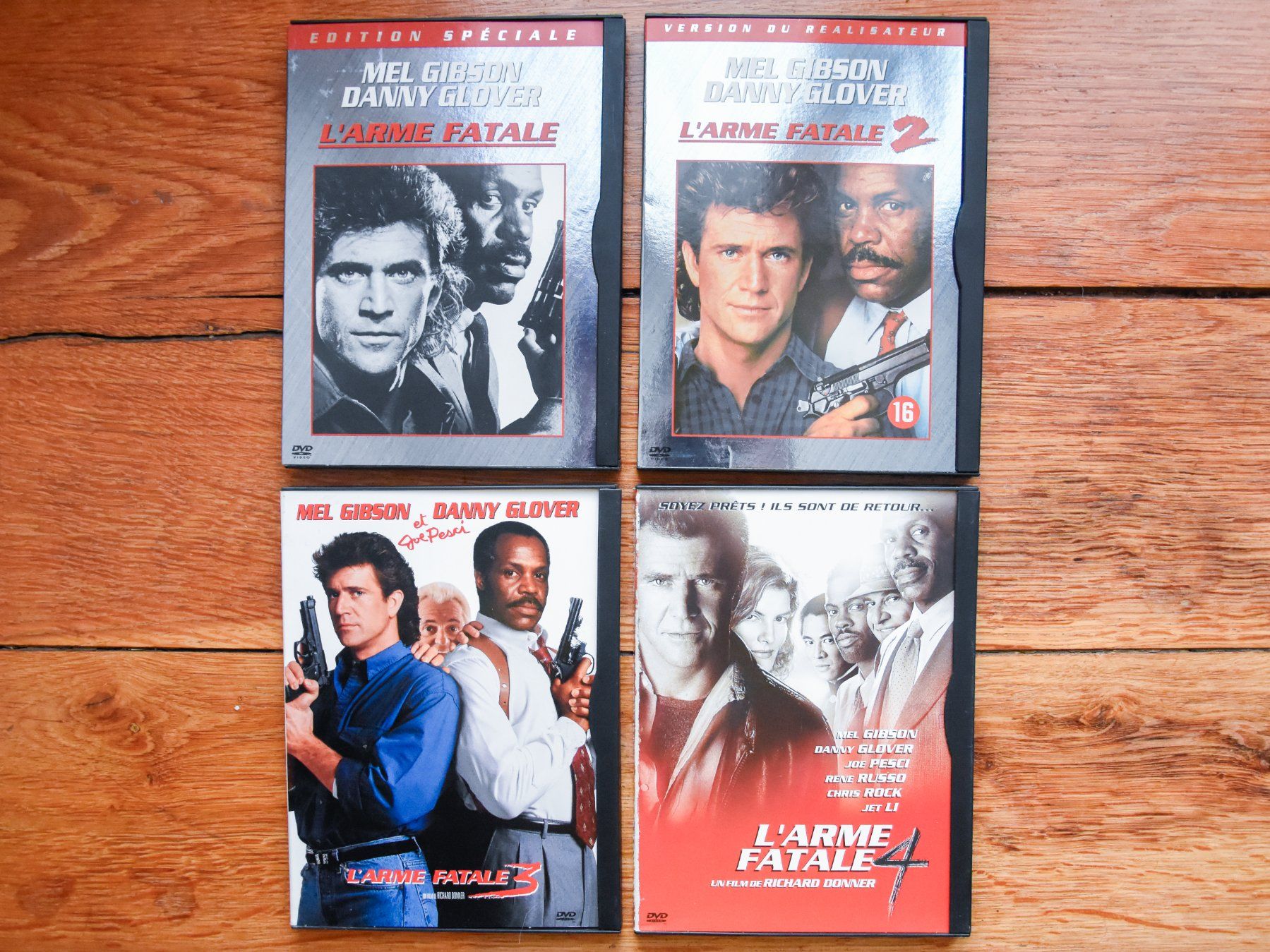 Tutti i DVDs: L'Arme Fatale (Collection 4 DVDs) – Usato da Belmont-sur-Yverdon venduto da bichet02