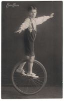 St. Gallen, Elvio Coscia, Fahrradkünstler, gelaufen 1928