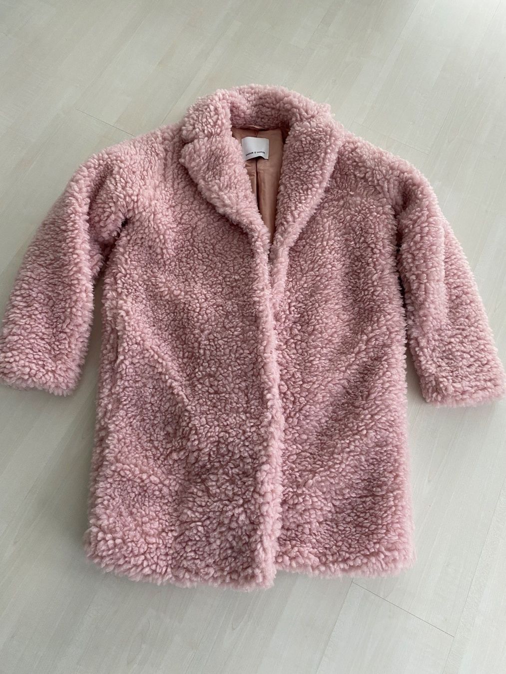 Samsøe Samsøe Cappotti: NEU!! Samsoe Samsoe Teddymantel rosa Gr. S – Nuovo (secondo la descrizione) da Herzogenbuchsee venduto da ameise02