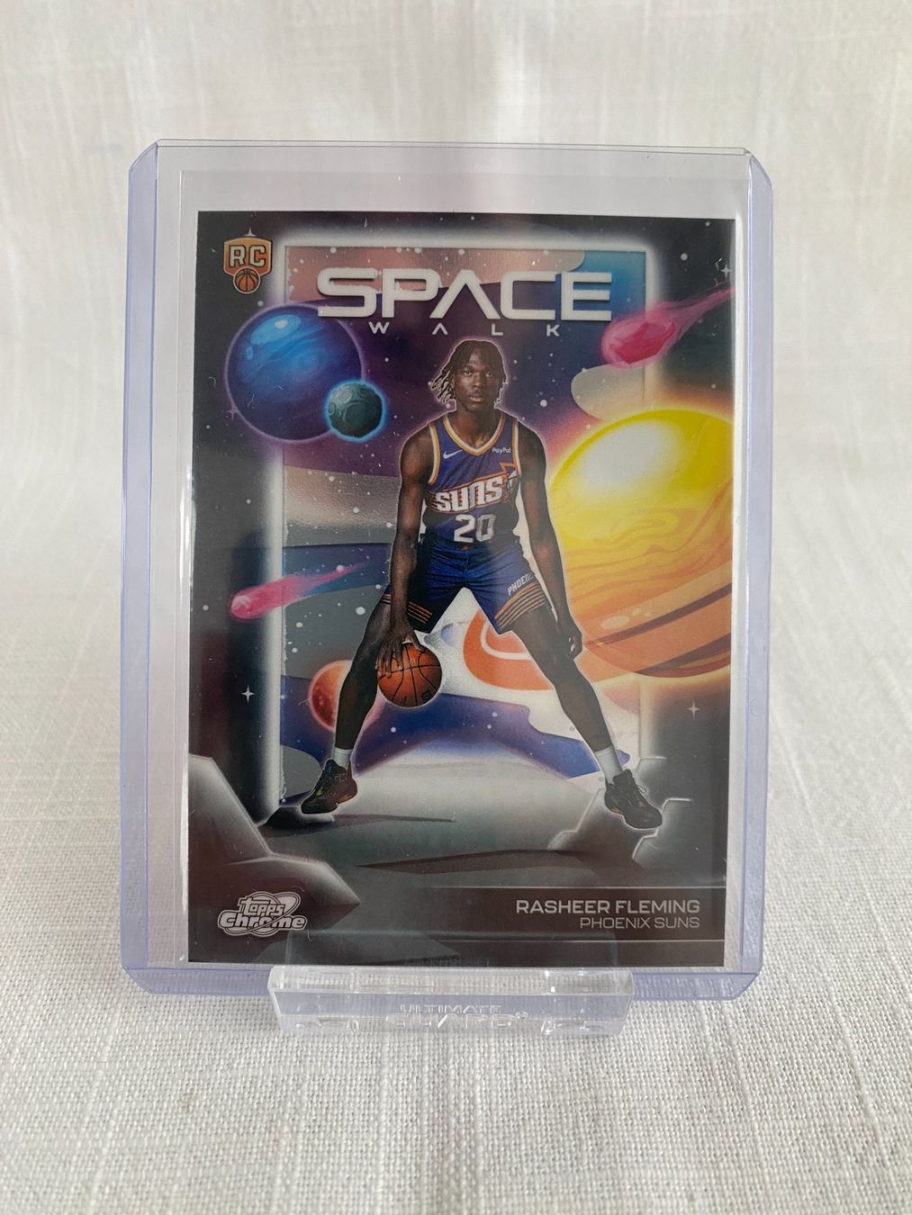 Topps Carte collezionabili: 25/26 Topps Chrome Cosmic Rasheer Fleming Phoenix Suns Space – Nuovo (secondo la descrizione) da Rottenschwil venduto da Sigma_Freud