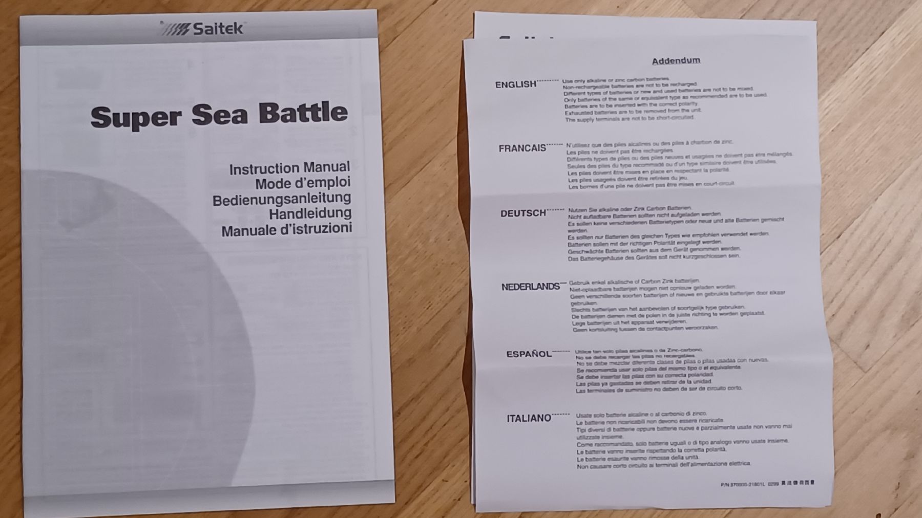 Saitek Giochi: Saitek Super Sea Battle – Nuovo (secondo la descrizione) da Steinach venduto da Sommer9000 6