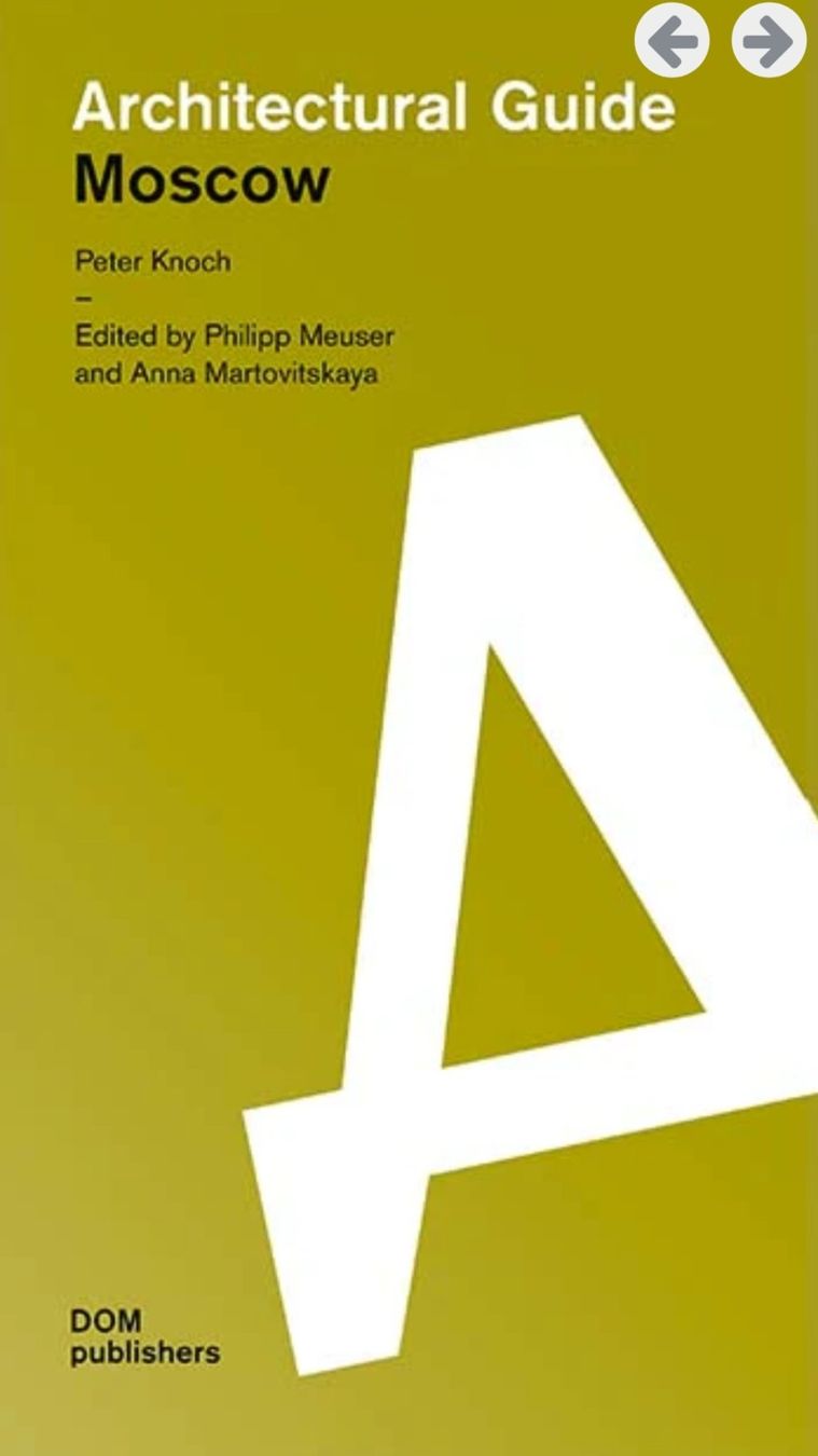 Libri: Architectural guide MOSCOW – Usato da Grenchen venduto da piz_77l6