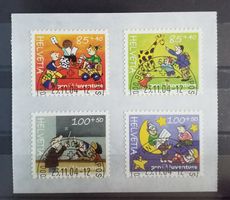 2698) 2004, Satz Pro Juventute ET Eckstempel