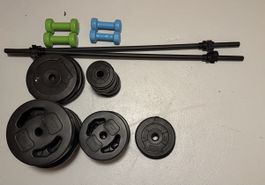 Training Gewichte pump set