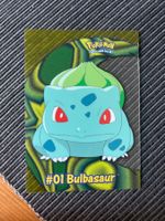 Pokemon Bulbasaur Bisasam Topps Clear Card near Mint