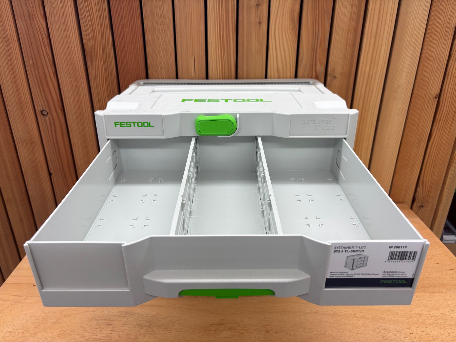 Festool Tutti gli attrezzi: FESTOOL Systainer SYS 4 TL-SORT/3 Schubladen Neuwertig – Nuovo (secondo la descrizione) da Winterthur venduto da ReUse_Baumarkt 5