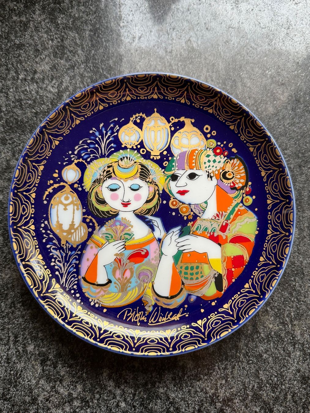 Rosenthal Piatti: Rosenthal Sammlerteller Aladin Wunderlampe – Usato da Wittwil venduto da Schnaeppli64