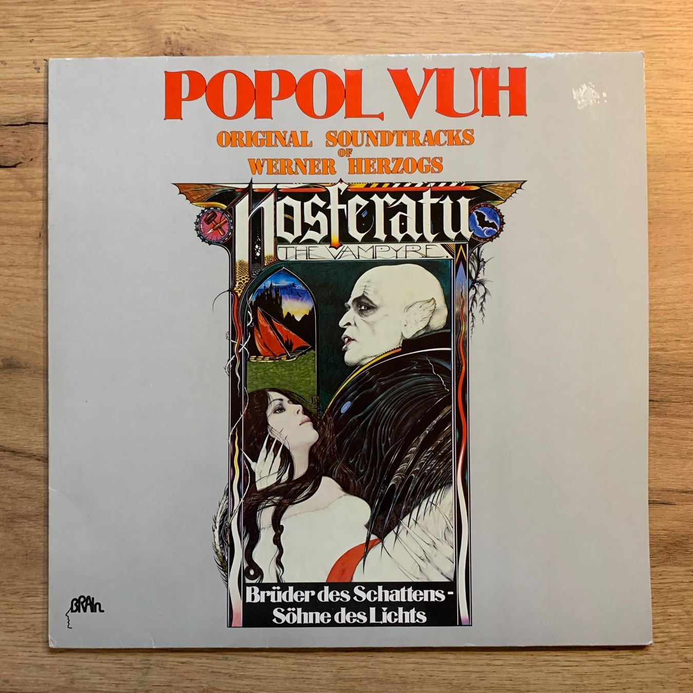 Vinyles: POPOL VUH - NOSFERATU...OG GER 1978...EX/VG+ – D'occasion à Gals par Diskopatshop