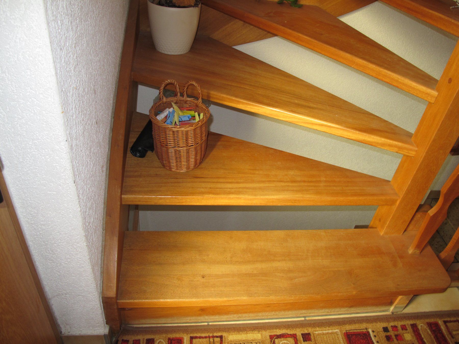 Scale: Escalier en bois  (teck ) – Usato da Ependes FR venduto da Bernol 1