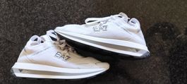 EA7 Emporio Armani Sneakers Weiss – Gr. 41 1/3 (mit Mangel)