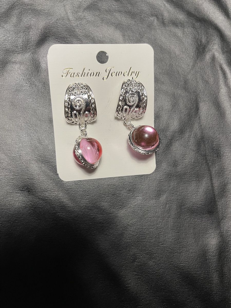 Ohrringe & -stecker: Orecchini pendenti con pietre rose e argento- nuovo – Neu und originalverpackt aus Gordevio von LanaZimm 7
