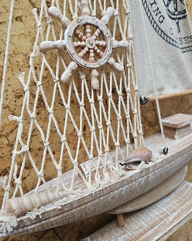 Tutte le decorazioni: Deko Holzschiff – Usato da Würenlingen venduto da grizzlyne1 3