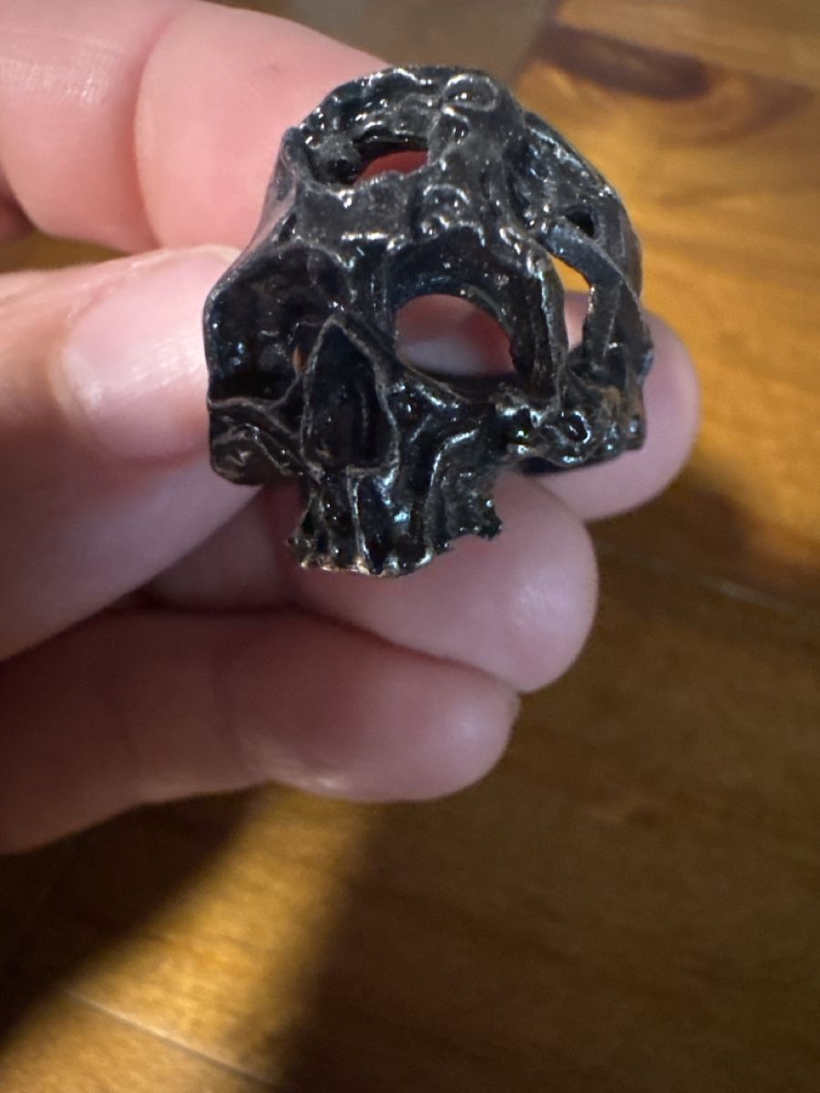 Anelli: Ring Totenkopf Design Metall  – Nuovo (secondo la descrizione) da Wasen im Emmental venduto da Lonsdale85