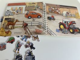 Buch mit 22 Magnete ab 2J