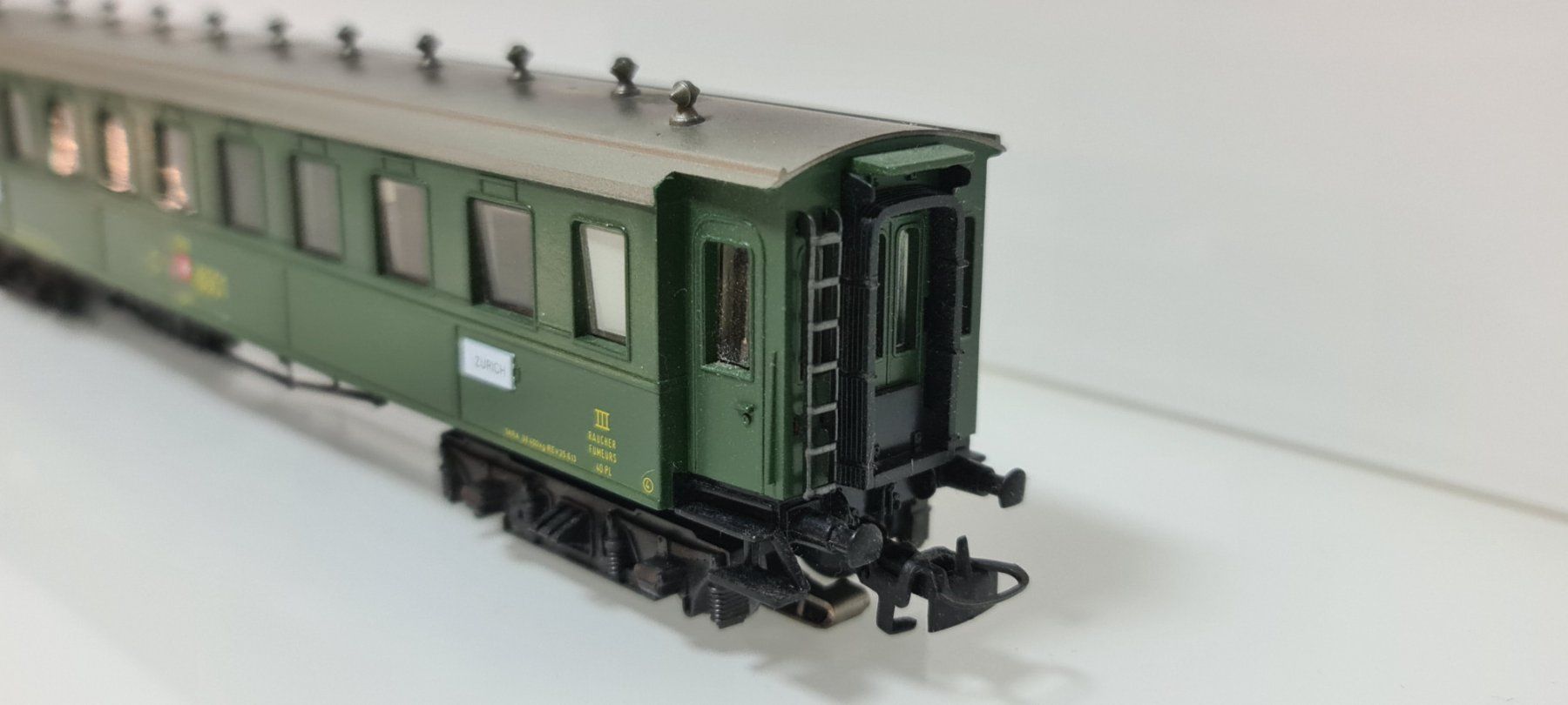 Märklin Modellini di ferrovie: Märklin Gotthardbahn m. Licht H0/AC – Usato da Neuenhof venduto da ludovicco 3
