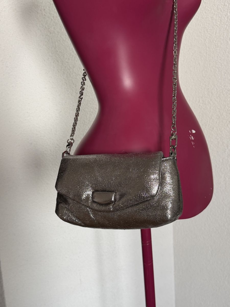 Zara Borse da donna: Zara Umhängetasche silber – Usato da Niederuzwil venduto da Lisascloset 1
