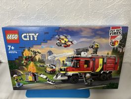 LEGO City 60374 Feuerwehr-Einsatzwagen, NEU & OVP!