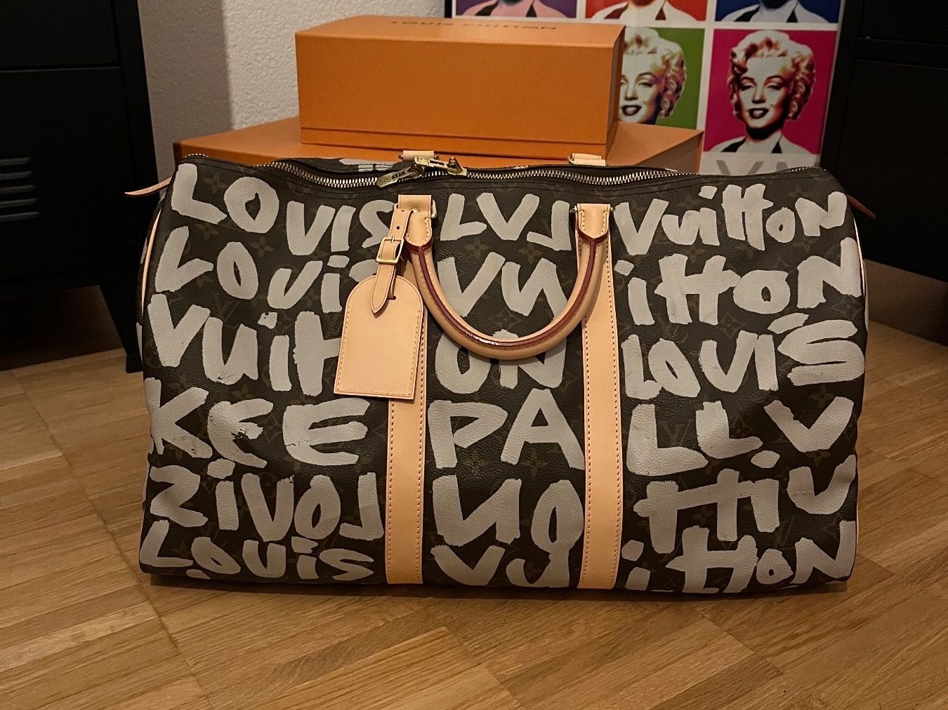 Louis Vuitton Taschen für Damen: Louis Vuitton Keepall 50 – Gebraucht aus Feuerthalen von sommer92