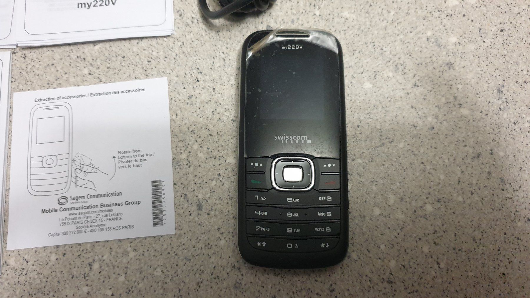 Swisscom Telefoni cellulari / Smartphones: Swisscom Mobiltelefon my220V – Usato da Stäfa venduto da Supertramp73 2