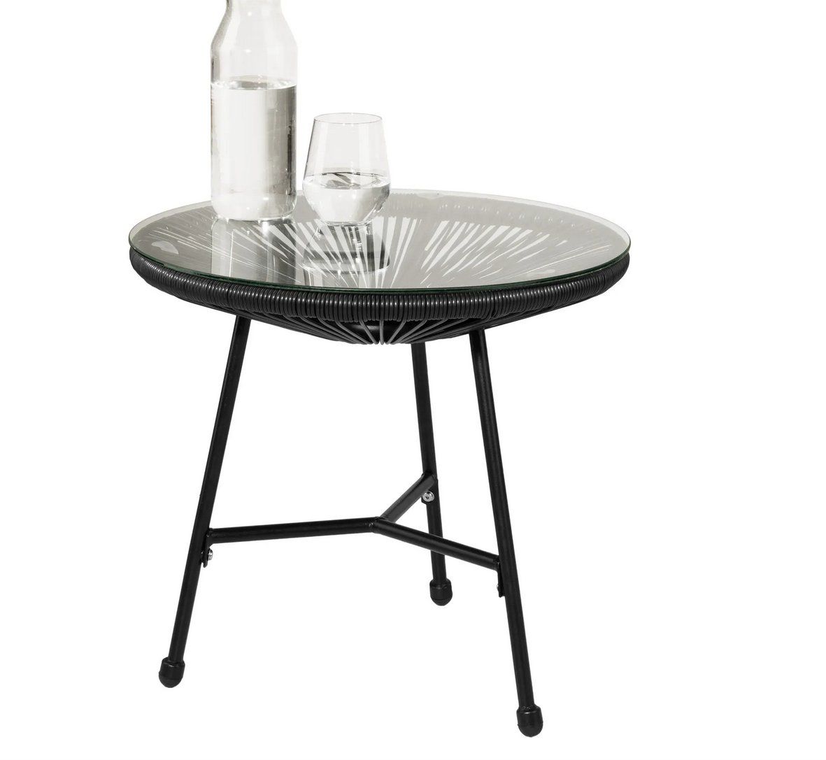 Sedie: 2 Gartenstühle Santana mit Tisch schwarz – Nuovo (secondo la descrizione) da Steinhausen venduto da Retourenprofis 2