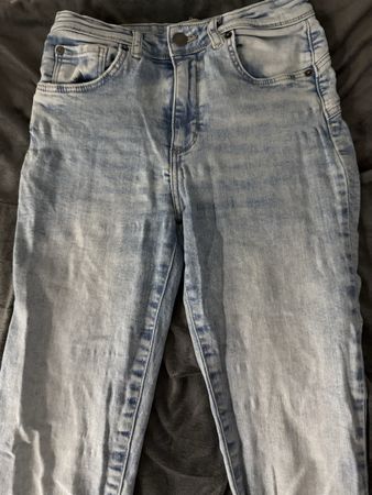 Frühlings-Jeans, helle Waschung, Grösse 36, Top Zustand! (51