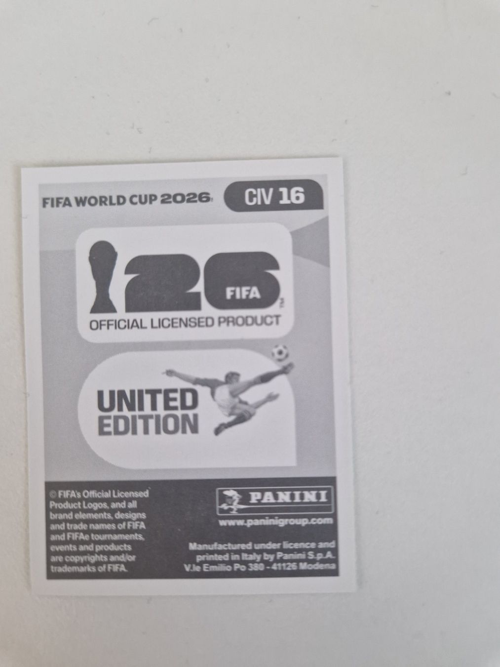 Panini Carte collezionabili: Panini Sticker CIV16 – Nuovo (secondo la descrizione) da Stüsslingen venduto da white_angel86 1