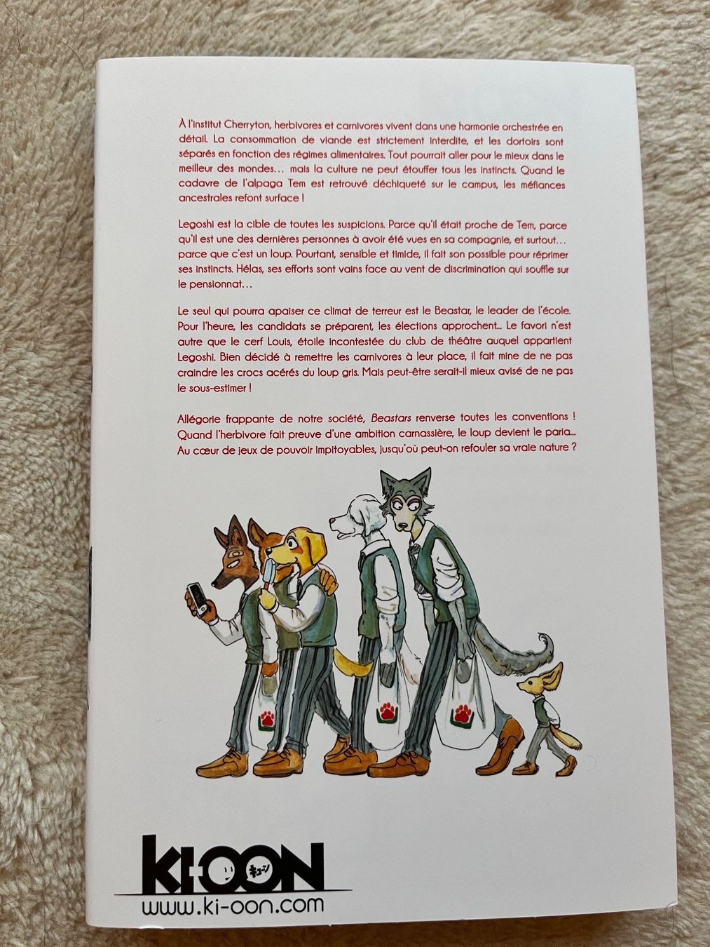 Fumetti: Beastars, neufs, tomes 1 et 2 – Nuovo (secondo la descrizione) da fully venduto da jinsei 1