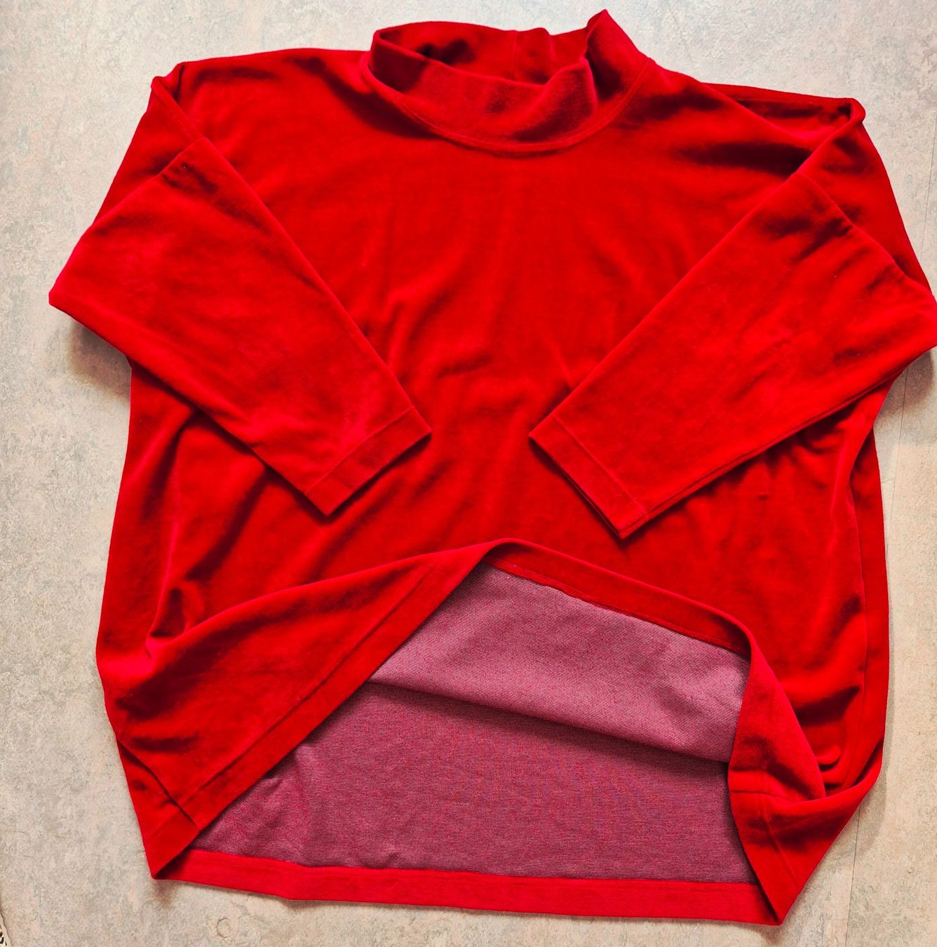 Maglioni & Felpe: PULLOVER SAMT SAMTPULLOVER L XL 42 44 FATA MORGANA,  TOP – Usato da Elsau venduto da the-colorful-side 4