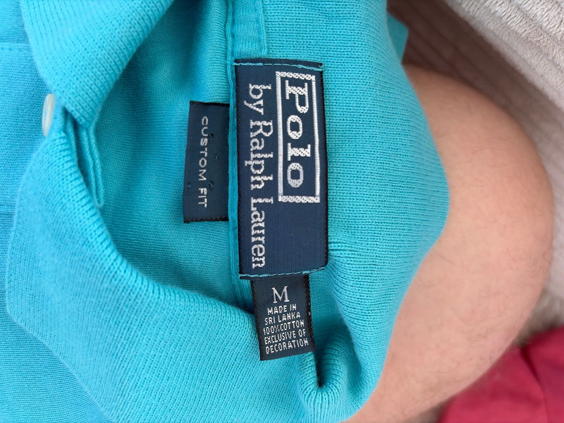 Ralph Lauren Magliette Polo: Polo Ralph Lauren Bleu Turquoise - M Custom Fit – Nuovo (secondo la descrizione) da Hauterive NE venduto da Leo_o 3