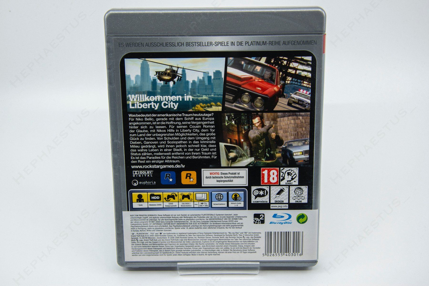 Giochi: Grand Theft Auto IV Platinum Edition PS3 – Usato da Effretikon venduto da Hephaestus_ 1