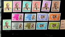 CONGO SÉRIE TIMBRES NEUFS** 1961. COTE 26.00 EUROS /MAI190