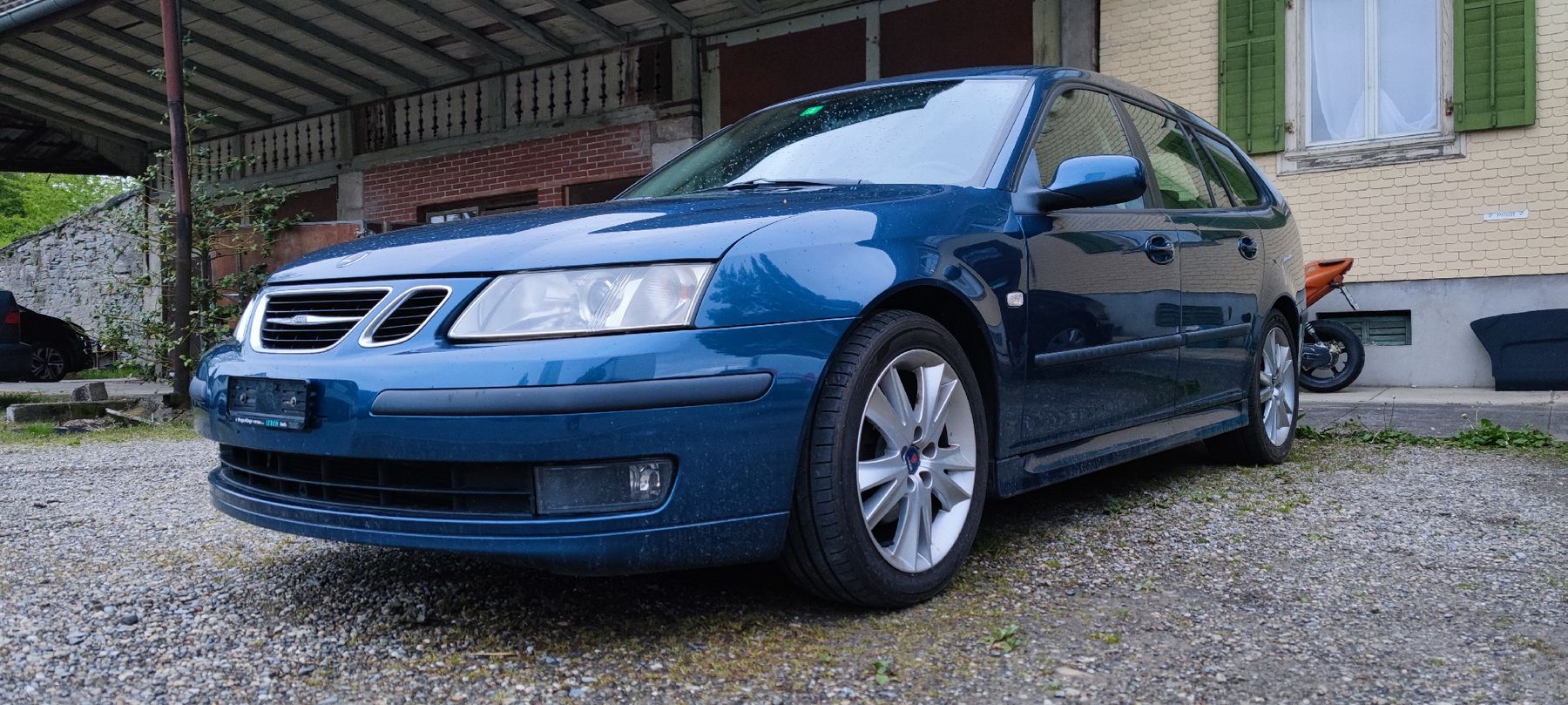 Saab Automobili: SAAB 9-3 2.0t Hirsch Performance (Anniversary) 2007 – Difettoso da Beckenried venduto da Darkness3
