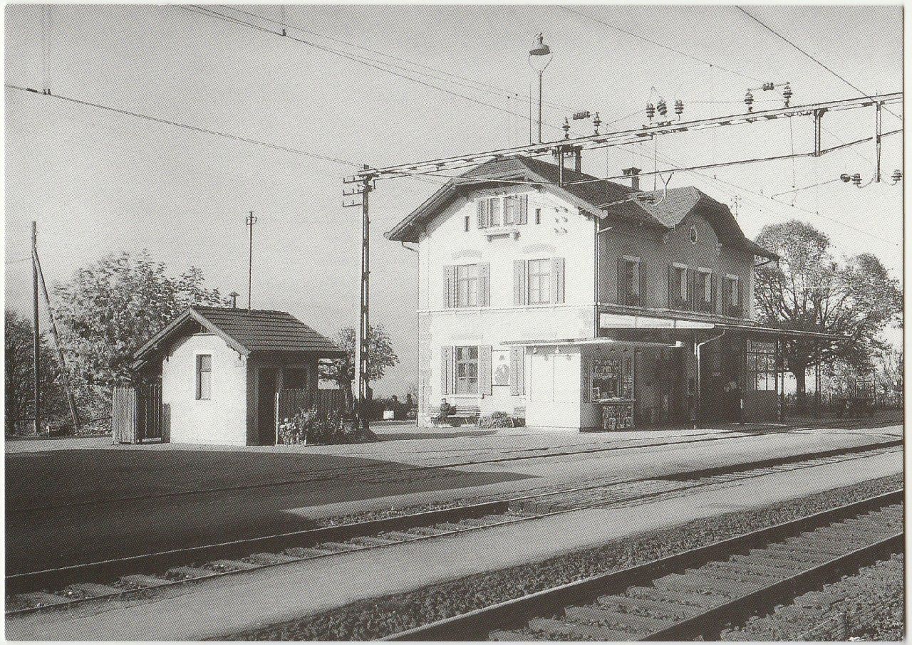 Cartoline postali: Bahnhof Herrliberg-Feldmeilen – Usato da Fällanden venduto da Blausegelfliege