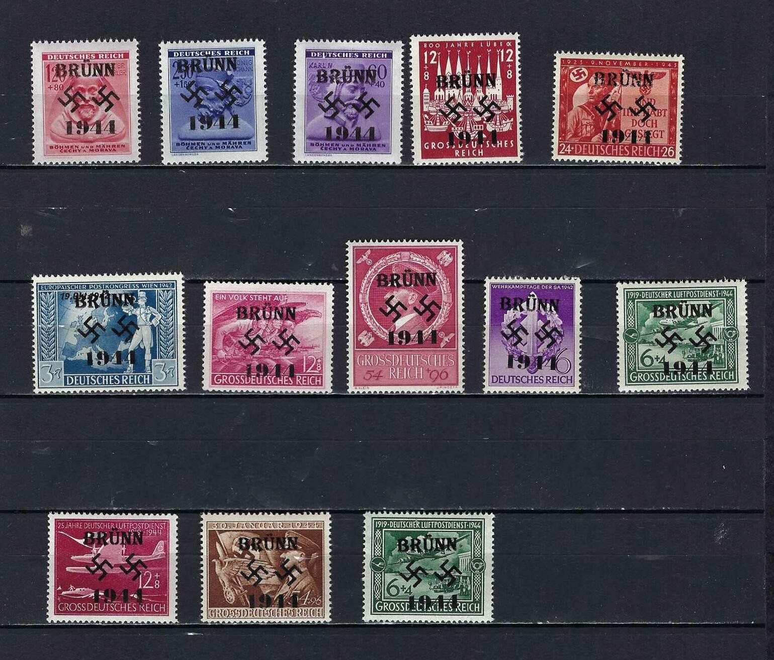 Tous les timbres: WKII Besetzung ** – Neuf avec emballage d'origine à Altstätten SG par Nandodax