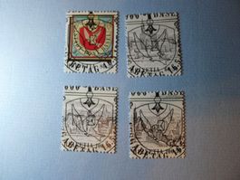 1995 NABA  Basler Taube W75-W78 ET Vollstempel BASEL